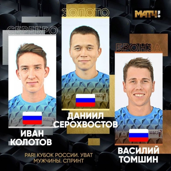 Даниил Серохвостов выиграл спринт на Кубке России